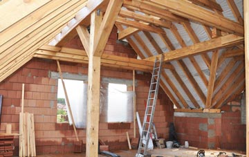 Craigdarroch attic trusses